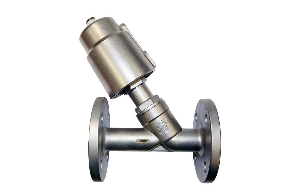 Клапан с поршневым пневматическим приводом «АСТА» серия Р12 фото 1