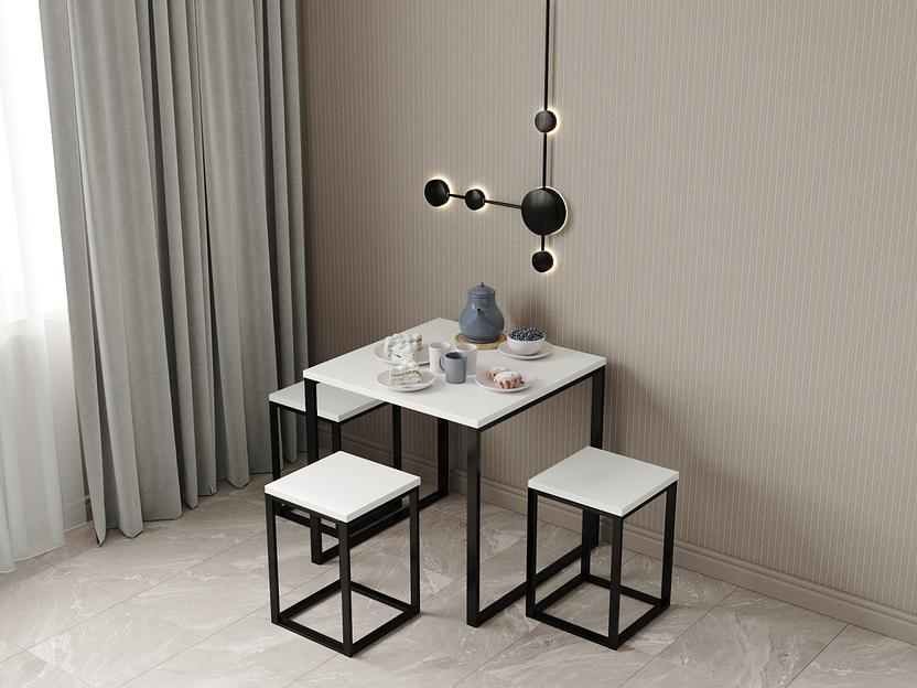 Обеденный стол Sanvut 730х730х750 мм ОПТ фото 1