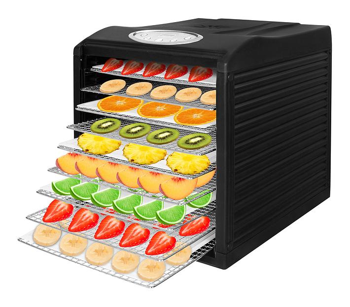 Сушка для фруктов и овощей Hyundai HYFD-P1801 18под. 700Вт черный фото 2