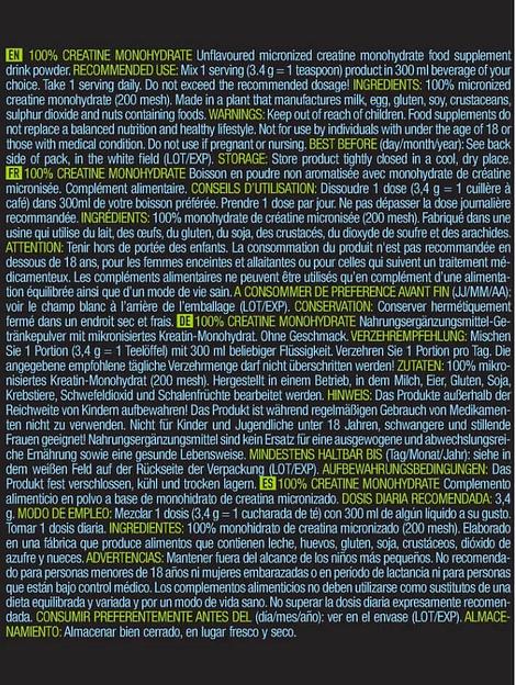 Креатин «100% Creatine Monohydrate» 300 г ОПТ фото 2