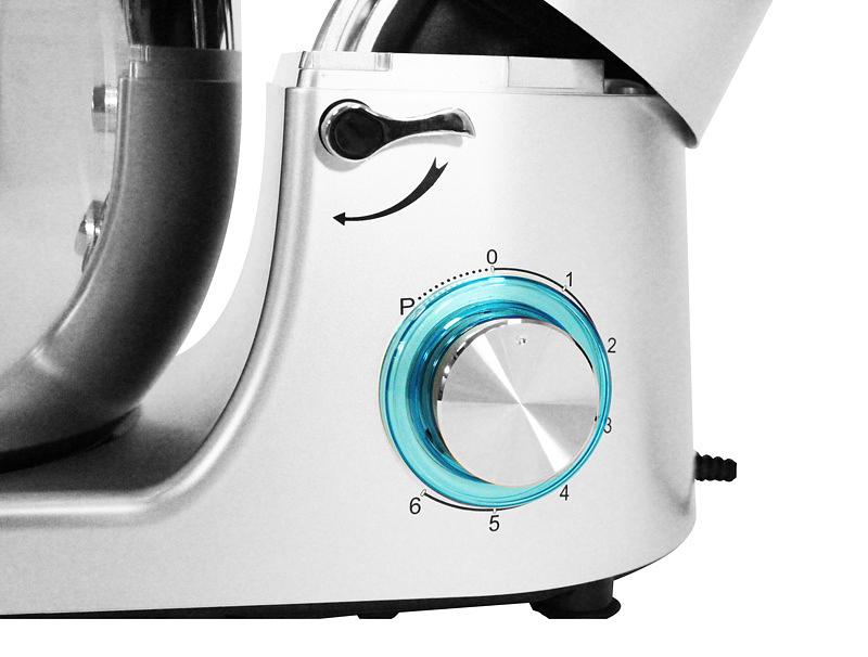 Миксер планетарный Starwind SPM8183 1600Вт серебристый фото 3