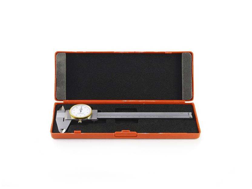 Штангенциркуль ШЦК-1-150 0,01 с круг. шкалой губ.40мм SHAN с поверкой фото 3