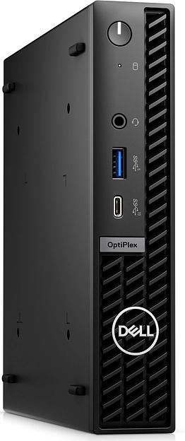 Неттоп Dell Optiplex 7020 Micro i3 14100T (2.7) 16Gb SSD256Gb UHDG 730 Linux Ubuntu GbitEth WiFi BT 90W мышь клавиатура черный (7020-3660) фото 1