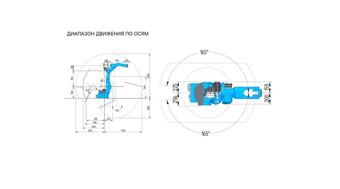 Промышленный робот манипулятор CRP-RH18-20 фото 4