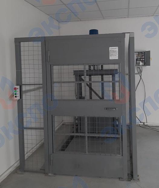 Мачтовый подъёмник канатный с электротельфером фото 5