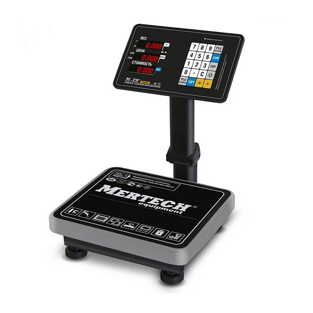 Торговые весы Mertech M-ER 333 ACPU-32.5 с расчетом стоимости LED фото 1