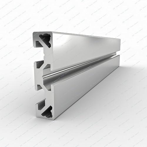 Алюминиевый конструкционный профиль 10х40 без покрытия фото 1
