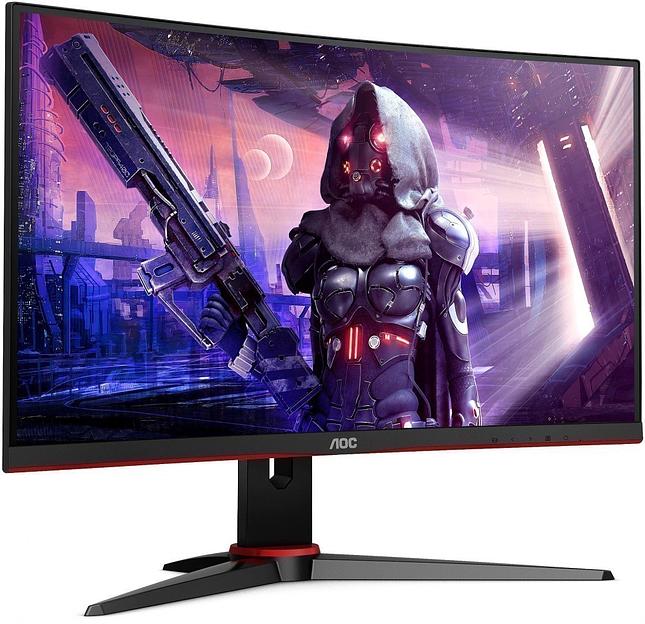 Монитор AOC 23.6" Gaming C24G2AE VA 1920x1080 165Hz 250cd/m2 16:9 фото 2