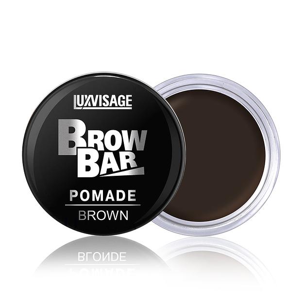 Lux visage brow bar стойкая матовая помада для бровей 03 brown фото 1