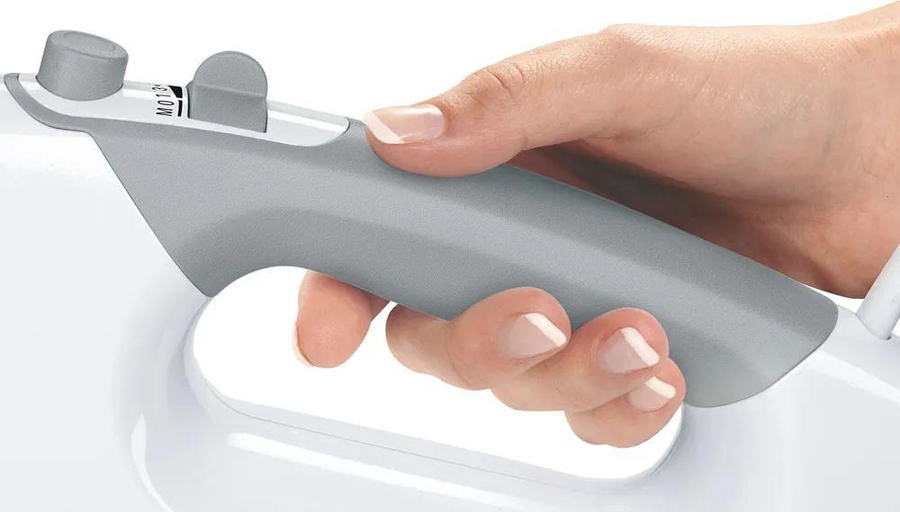 Миксер ручной Bosch MFQ36440 450Вт белый/серый фото 3