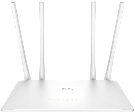 Роутер беспроводной Cudy WR1200 AC1200 10/100BASE-TX белый фото 1