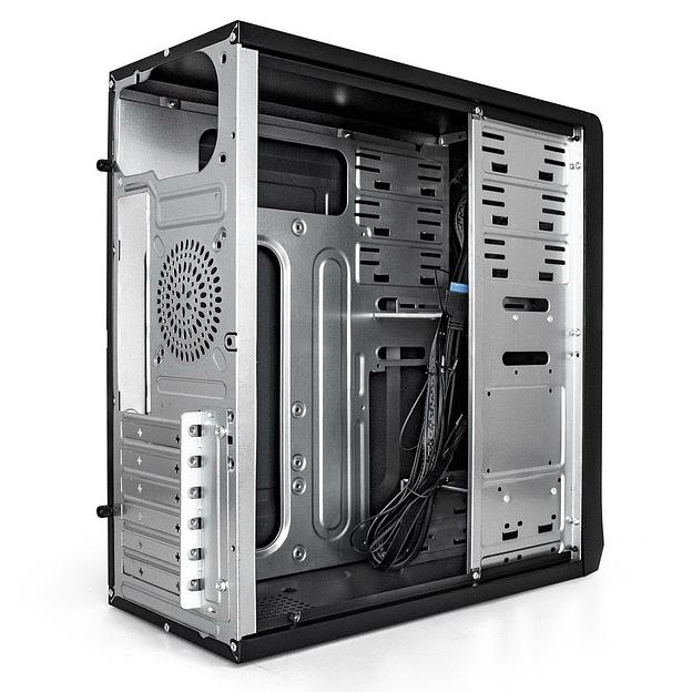 EX278394RUS Корпус Miditower ExeGate CP-603 (ATX, CPU 140mm, VGA 210mm, без БП, 2*USB+2*USB3.0, аудио, черный) (108196) фото 2