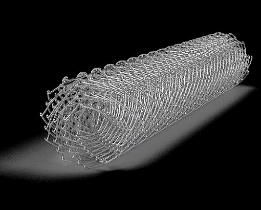 Сетка рабица с оцинкованным покрытием 55×55 d 1.5 мм 2.0×10 м фото 2