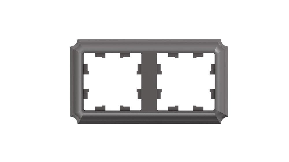 ATLASDESIGN ANTIQUE 2-постовая рамка, универсальная, МОККО фото 1