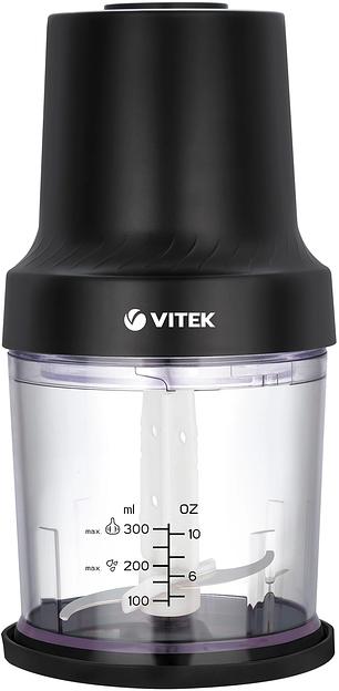 Измельчитель электрический Vitek VT-7131 0.3л. 800Вт черный фото 1