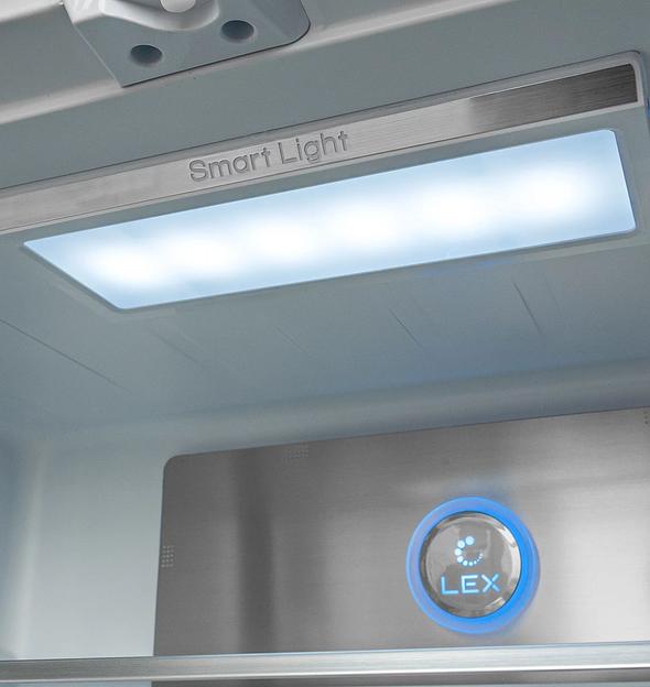 Холодильник Lex LCD505BmID 3-хкамерн. синий металлик инвертер фото 7