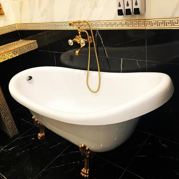 Мраморная ванна Castone «Даллас» фото 5
