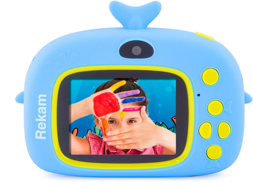 Фотоаппарат Rekam iLook K430i голубой 12Mpix 1.8" SD/MMC CMOS/Li-Ion фото 3