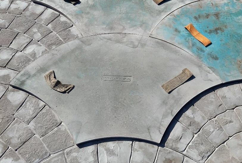 Форма для печатного бетона «Европейский веер» фото 2