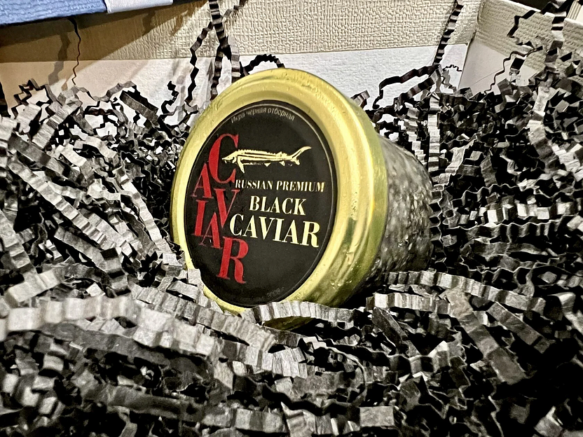 Стерляжья икра Азовский берег 50 г, опт фото 1