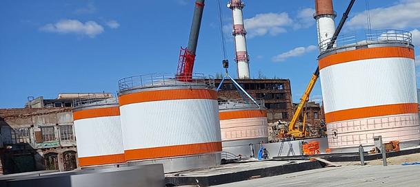 Ёмкость для стоков объём 850 м³ фото 1