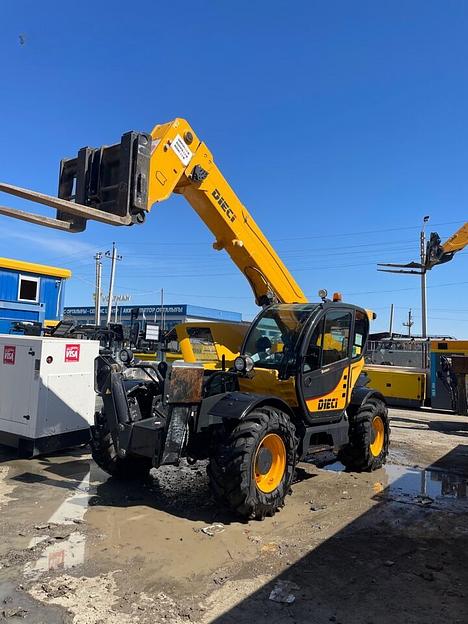 Телескопический погрузчик Dieci Samson 75.10, наработка 2907 м/ч фото 7