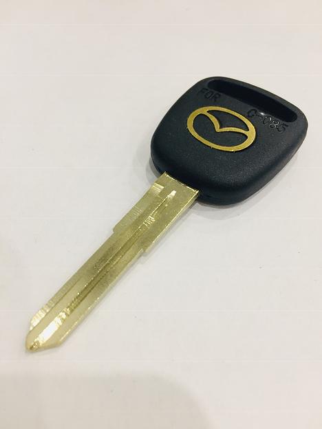 Заготовка автомобильного ключа без чипа С-085 фото 1