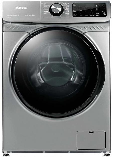 Стиральная машина Бирюса WM-SM814/03 M класс: A+++ загр.фронтальная макс.:8кг серебристый фото 1