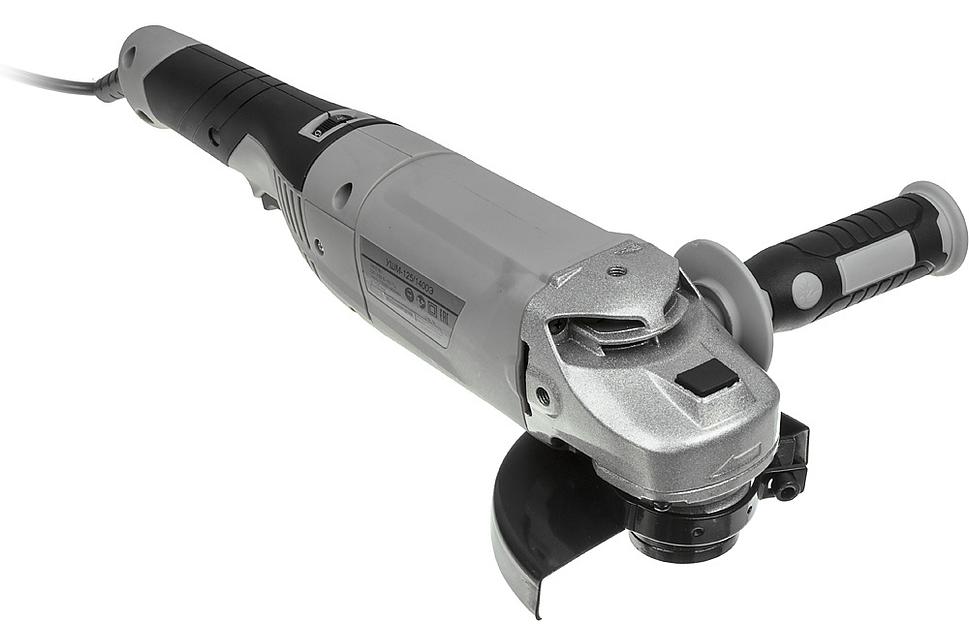 Углошлифовальная машина Ресанта УШМ-125/1400Э 1400Вт 12000об/мин рез.шпин.:M14 d=125мм фото 2