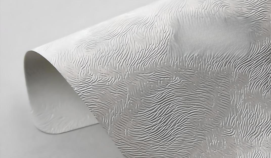 Плёнка ПВХ «MSD 020 Велюр» для производства натяжных потолков, фактурное матовое покрытие ОПТ фото 1