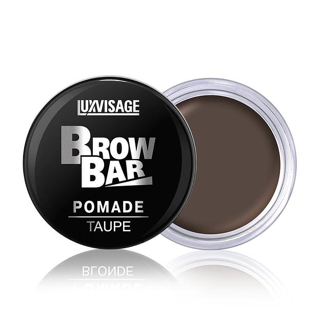 Lux visage brow bar стойкая матовая помада для бровей 02 taupe фото 1