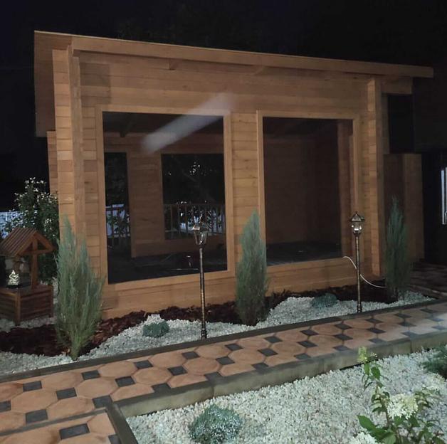 Беседка деревянная Derevo Style «Беседка № 1» фото 5