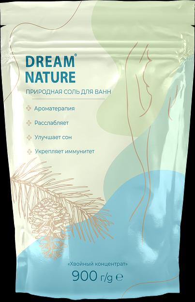Dream Nature Соль для ванн "Хвойный концентрат", 900 г фото 1
