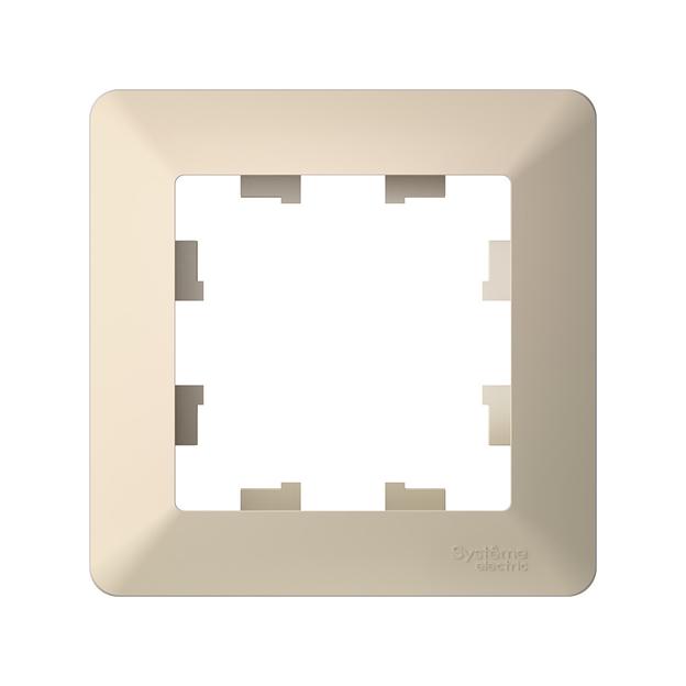 ATLASDESIGN AIR 1-постовая РАМКА, БЕЖЕВЫЙ/дымчатый белый фото 2
