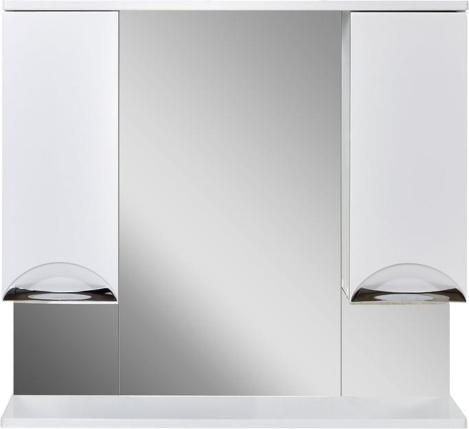 Зеркало-шкаф Афина 80 DORATIZ 2711.690, белый с подсветкой фото 1