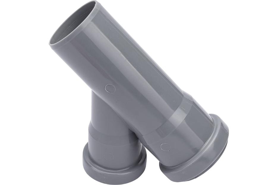 Тройник канализационный 45 град. 50 х 40 фото 3