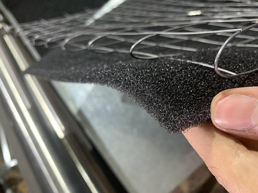 Ретикулированный пенополиуретановый фильтр фото 1