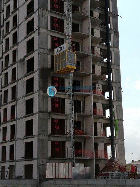 Мачтовый грузопассажирский подъёмник ERSET ERY 2000/450 фото 4