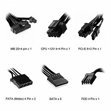 Блок питания Powerman Power Supply 500W PMP-500ATX (12cm fan) (6193557) фото 5
