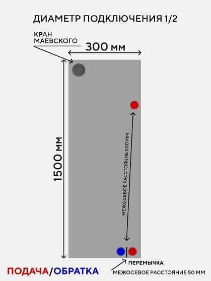 Радиатор отопления ЭСТЕТИКА SLIM фото 2