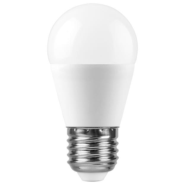 Лампа светодиодная LED 15вт Е27 теплый матовый шар фото 1
