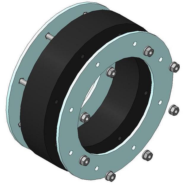 Герметизатор фланцевый гермовтулка 100/63 фото 1