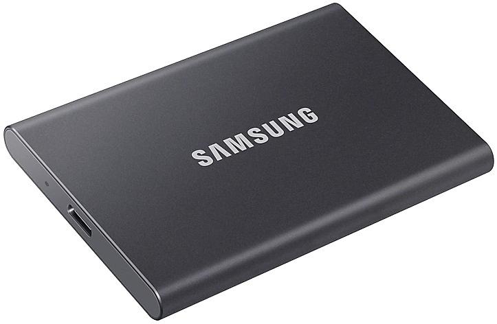 Накопитель SSD Samsung USB-C 2Tb MU-PC2T0T/WW T7 1.8" черный фото 4