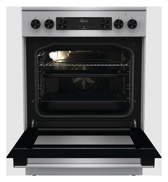 Плита Электрическая Gorenje GECS6C70XC нержавеющая сталь фото 4