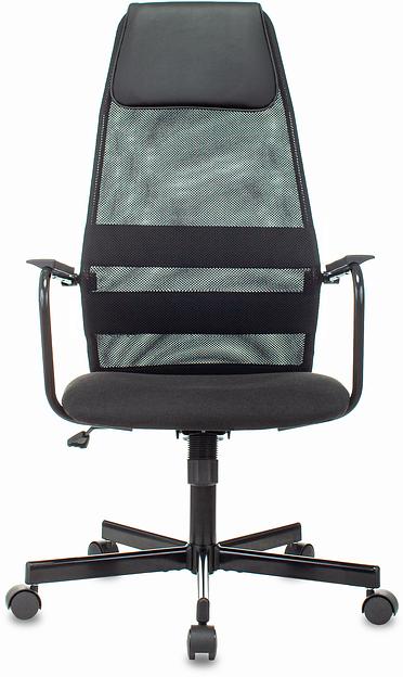 Кресло Бюрократ KB-5M черный TW-01 3C11 сетка/ткань с подголов. крестовина металл черный фото 2