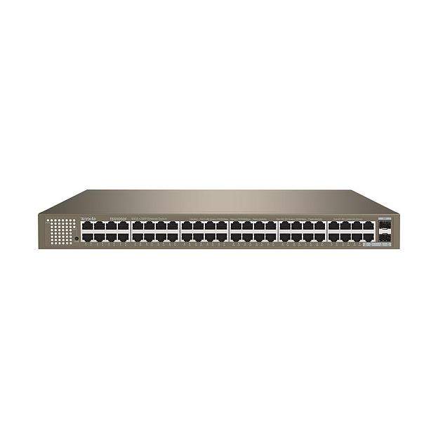 Коммутатор 48PORT 1000M 2SFP TEG1050F TENDA фото 1