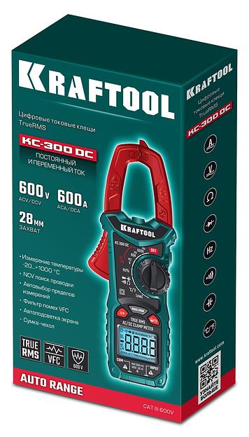 KRAFTOOL KC-300DC Цифровые токовые клещи (59830) фото 7