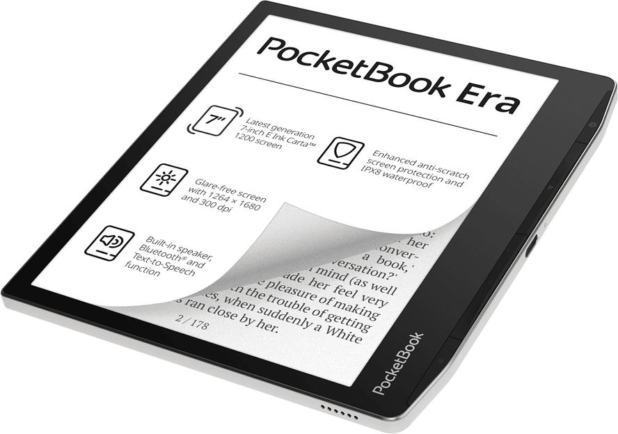 Электронная книга PocketBook 700 ERA 16Gb Stardust Silver (серебристый) (PB700-U-16-WW) фото 1