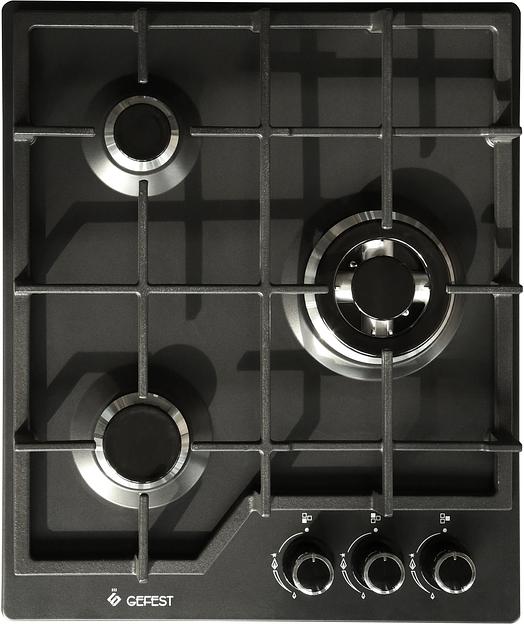 Газовая варочная поверхность Gefest ПВГ 1100 К2 черный фото 1