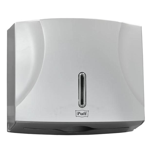 Диспенсер бумажных полотенец puff-5125S, хром, ABS-пластик, 28х24х13 см фото 1